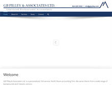 Tablet Screenshot of gbpilley.com